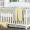 Gray and Yellow Crib Bedding Set from Liz and Roo